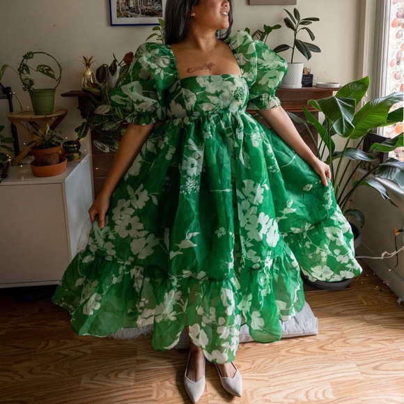 Selkie Dresses & Skirts - Selkie Puffy Romantic Summer Field French Puff Dress